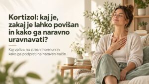 Kortizol - kaj je, zakaj je lahko povišan in kako ga naravno uravnavati